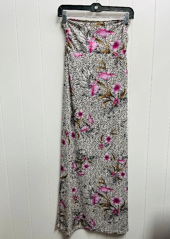 Skirt Maxi By White House Black Market In Black & Purple, Size: Xs