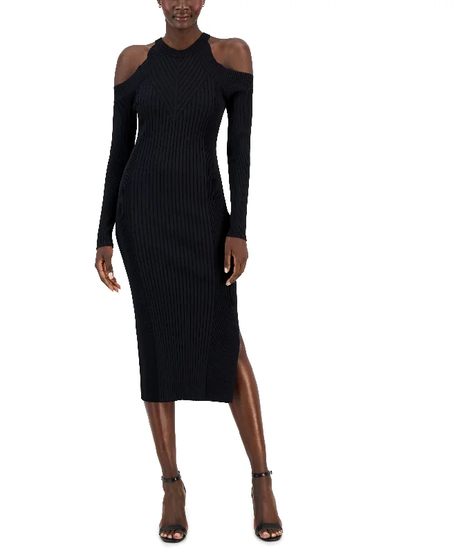 International Concepts Womens Ribbed Bodycon Dress